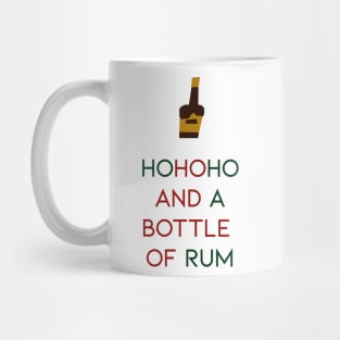 HoHoHo and a Bottle of Rum Mug